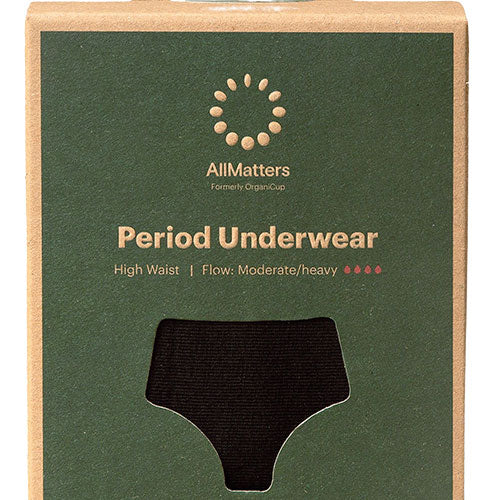 AllMatters High Waist Underwear Moderate/heavy | Str. L fra AllMatters på Mecindo.dk