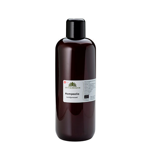 Urtegaarden Hampeolie Økologisk | 500 ml