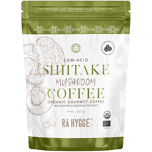 Rå Hygge Kaffe M. Shiitake Svampeekstrakt- Hele Bønner Økologisk | 227 gr fra Rå Hygge på Mecindo.dk