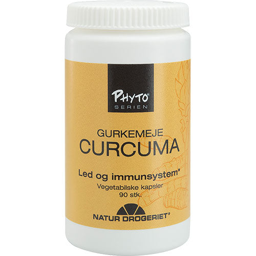 Phyto-serien Curcuma M. Gurkemeje 495 Mg | 90 kapsler fra Phyto-serien på Mecindo.dk