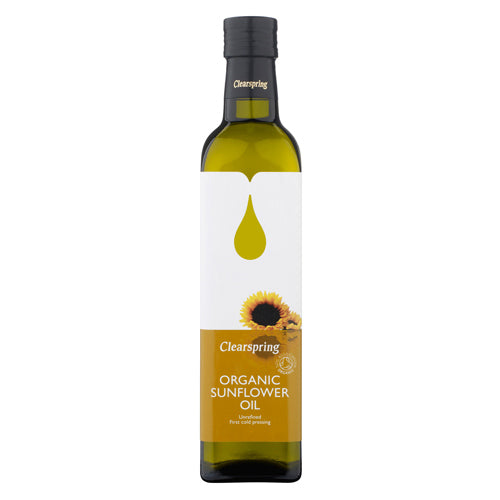 Clearspring Solsikkeolie | 500 ml fra Clearspring på Mecindo.dk
