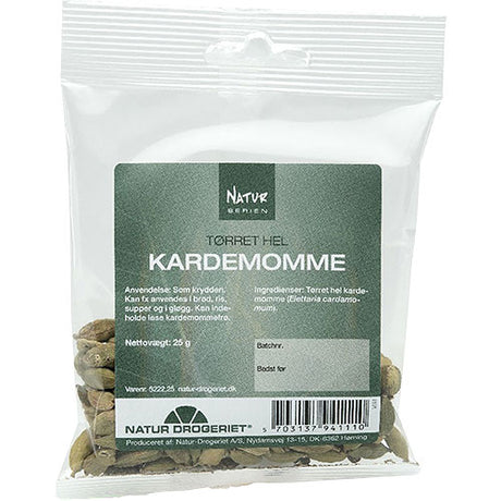 Natur-Drogeriet Kardemomme Hel Grøn | 25 gr fra Natur-Drogeriet på Mecindo.dk