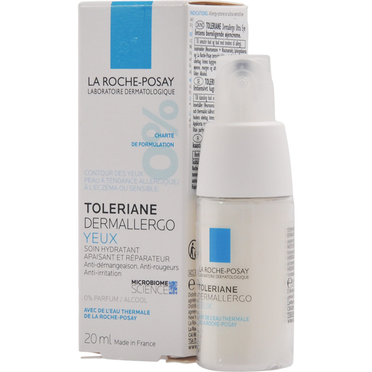 La Roche Posay Toleriane Dermallergo Øjencreme | 20 ml fra La Roche Posay på Mecindo.dk