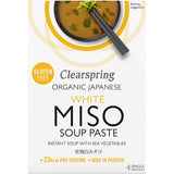 Clearspring Instant Miso Soup (60 gr) | Paste (Hvid Med Tang) fra Clearspring på Mecindo.dk