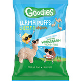 Goodies Llama Puffs Cheese & Onion | 30 gr fra Goodies på Mecindo.dk