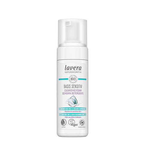 lavera Basis Sensitiv Cleansing Foam Basis Sensitiv | 150 ml fra lavera på Mecindo.dk