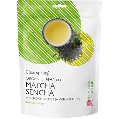 Clearspring Matcha Sencha Grøn Te I Løsvægt Økologisk | 85 g