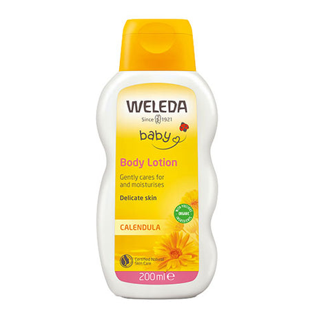 Weleda Calendula Body Lotion Mamma & Baby | 200 ml fra Weleda på Mecindo.dk