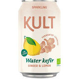 KULT Vandkefir 33 cl | Ingefær & Citron fra KULT på Mecindo.dk