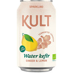 KULT Vandkefir 33 cl | Ingefær & Citron