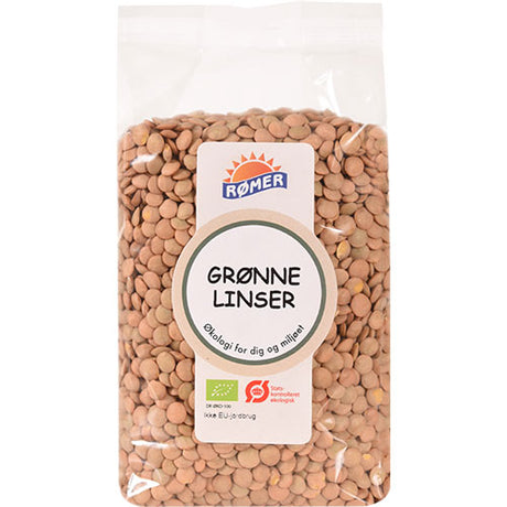 Rømer Linser Grønne Økologisk | 500 gr fra Rømer på Mecindo.dk
