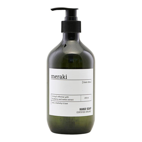 Meraki Håndsaebe Linen Dew | 490 ml fra Meraki på Mecindo.dk