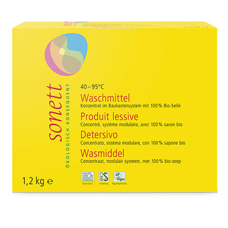 Sonett Vaskepulver | 1200 gr fra Sonett på Mecindo.dk