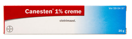 Canesten Creme 1% 2care4 | 20 gr fra Canesten på Mecindo.dk