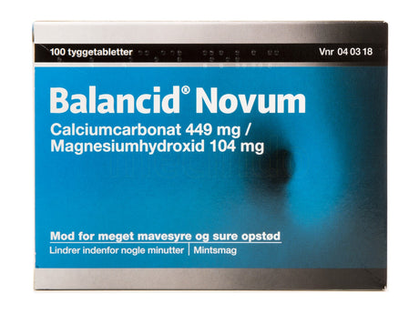 Meda Balancid Novum | 100 Tabl. fra Meda på Mecindo.dk