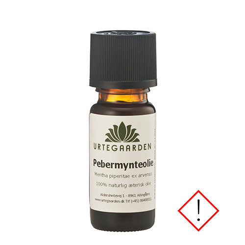 Urtegaarden Pebermynteolie | 30 ml fra Urtegaarden på Mecindo.dk