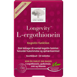 New Nordic Longevity L-ergothionein | 30 tabletter fra New Nordic på Mecindo.dk