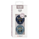 BIBS Colour Latex Size 2 Deep Space/Petrol 2 PACK fra BIBS på Mecindo.dk