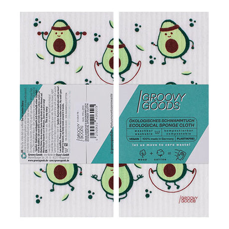 Groovy Goods Karklud U. Plastik | Avocado fra Groovy Goods på Mecindo.dk