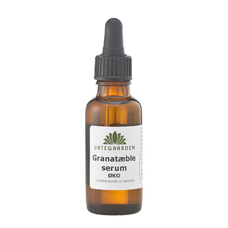 Urtegaarden Granataebleserum Øko | 30 ml fra Urtegaarden på Mecindo.dk