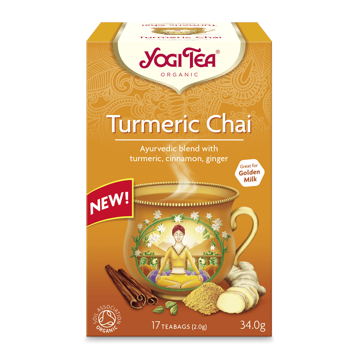 Yogi Te Økologisk | Turmeric Chai