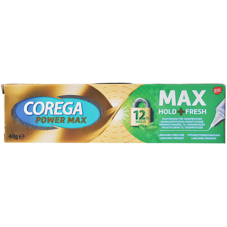 Corega Max Hold & Fresh | 40 gr fra Corega på Mecindo.dk