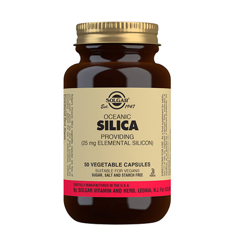 Solgar Oceanic Silica | 50 kapsler fra Solgar på Mecindo.dk