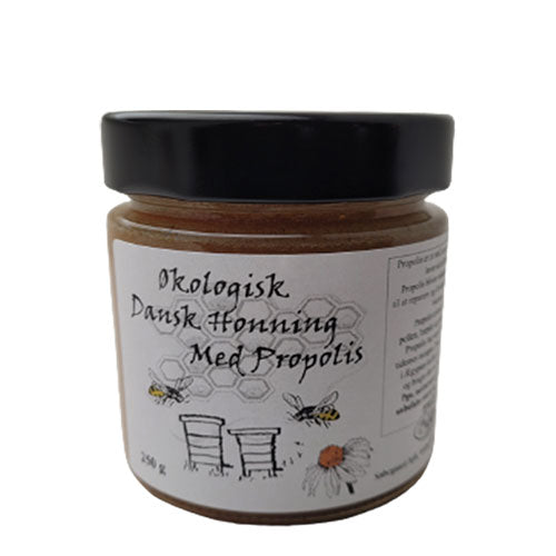Søbogaard Dansk Honning M. Propolis Økologisk | 250 gr fra Søbogaard på Mecindo.dk