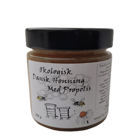 Søbogaard Dansk Honning M. Propolis Økologisk | 250 gr fra Søbogaard på Mecindo.dk