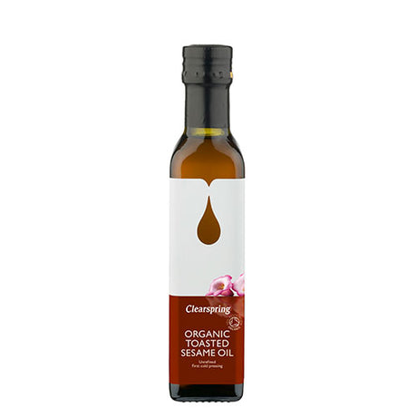 Clearspring Sesam Olie (Ristet) | 250 ml fra Clearspring på Mecindo.dk