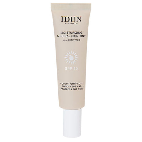 IDUN minerals Moisturizing Mineral Skin Tint (27 ml) | Light Neutral Djurgården fra IDUN minerals på Mecindo.dk