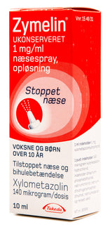 Zymelin Naesespray | 10 ml fra Zymelin på Mecindo.dk