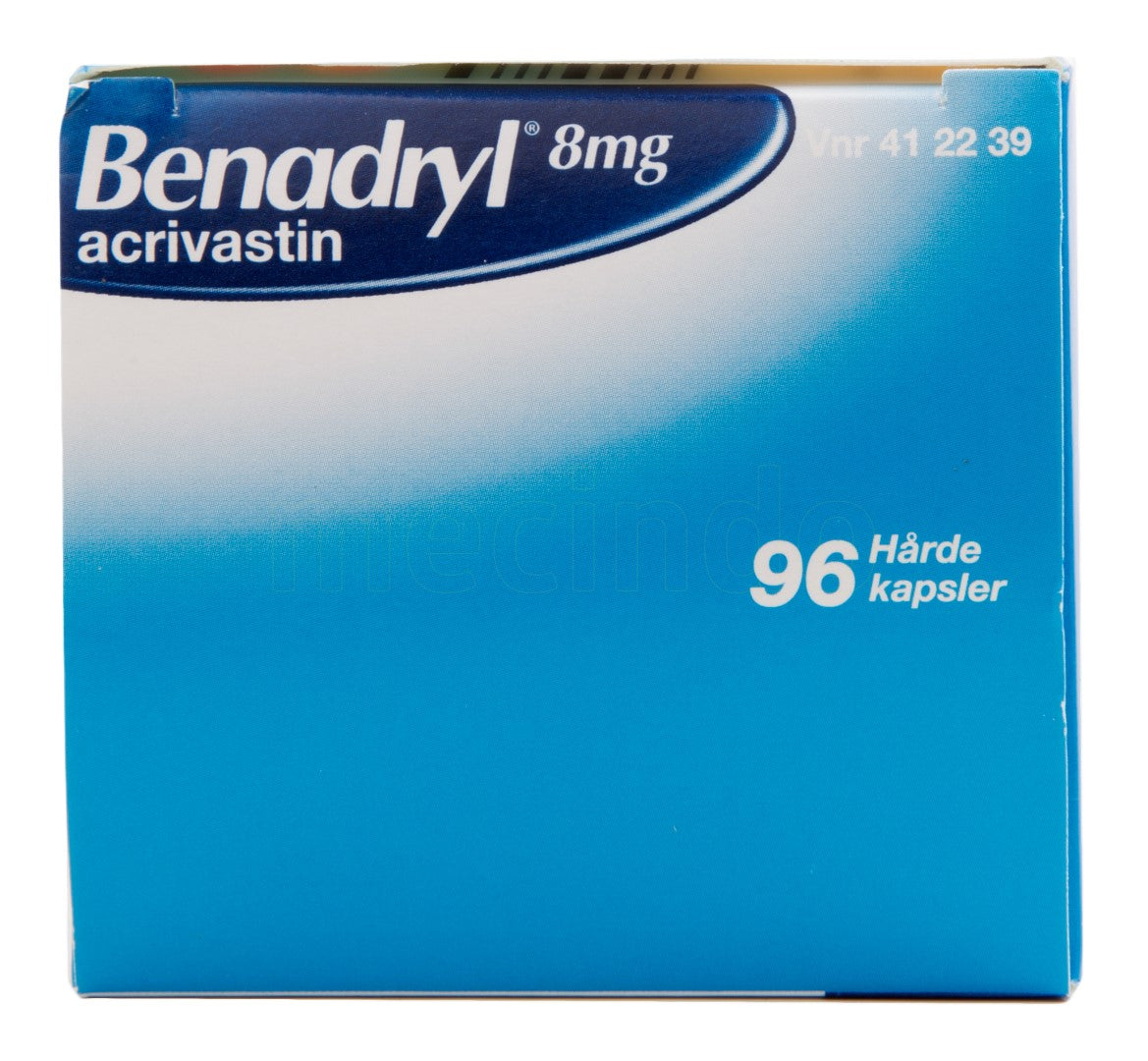 Benadryl & Benaday Benadryl | 96 kapsler fra Benadryl & Benaday på Mecindo.dk