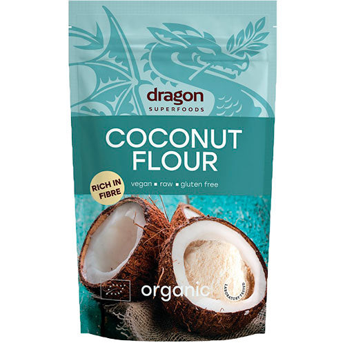 Dragon Superfoods Kokosmel | 200 gr fra Dragon Superfoods på Mecindo.dk
