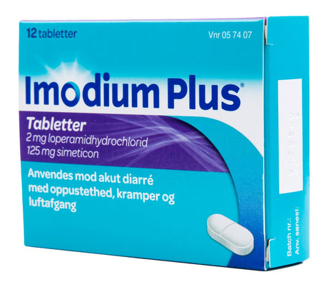 Imodium Plus | 12 Tabl. fra Imodium på Mecindo.dk