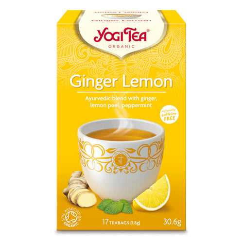 Yogi Ginger Lemon Te | 17 br fra Yogi på Mecindo.dk