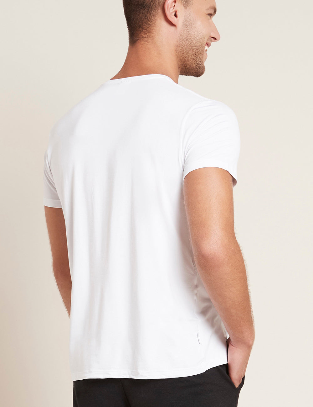 Boody Men´s Crew Neck T-shirt Hvid | Str. Xl fra Boody på Mecindo.dk