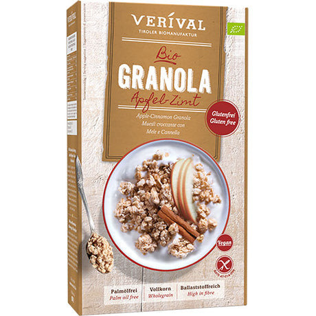 Verival Granola AEble-kanel Økologisk | 325 gr fra Verival på Mecindo.dk