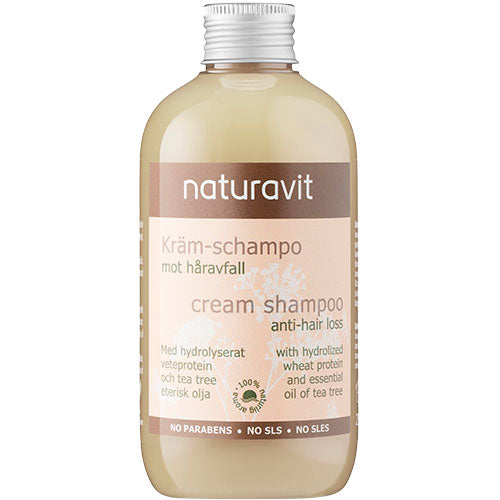 Naturavit Cream Shampoo | Anti-Hårtab fra Naturavit på Mecindo.dk