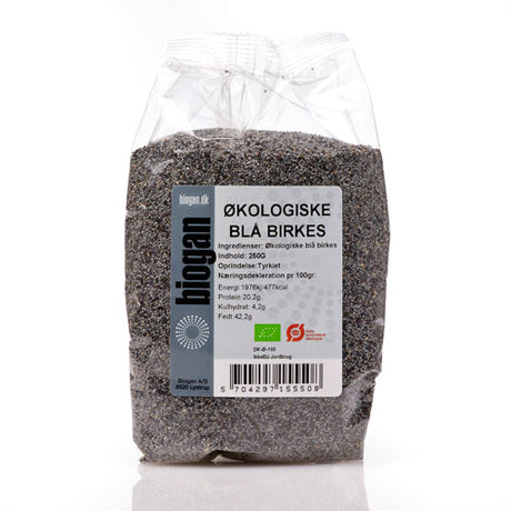 Biogan Blå Birkes Økologisk | 250 gr fra Biogan på Mecindo.dk