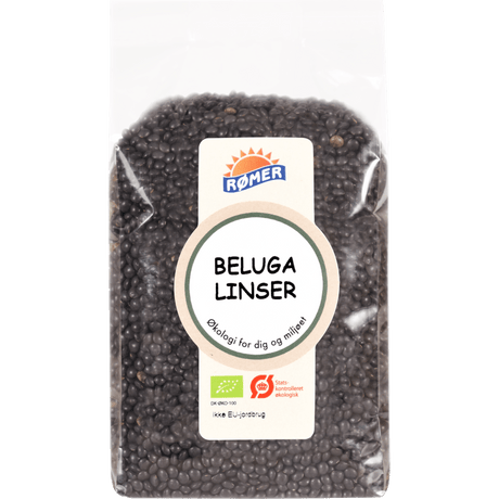 Rømer Linser Beluga Økologisk | 500 g
