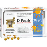 Pharma Nord D-Pearls 38 mcg | 40 kapsler