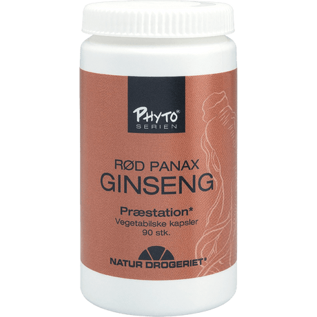 Natur-Drogeriet Rød Ginseng 400 Mg | 90 kapsler