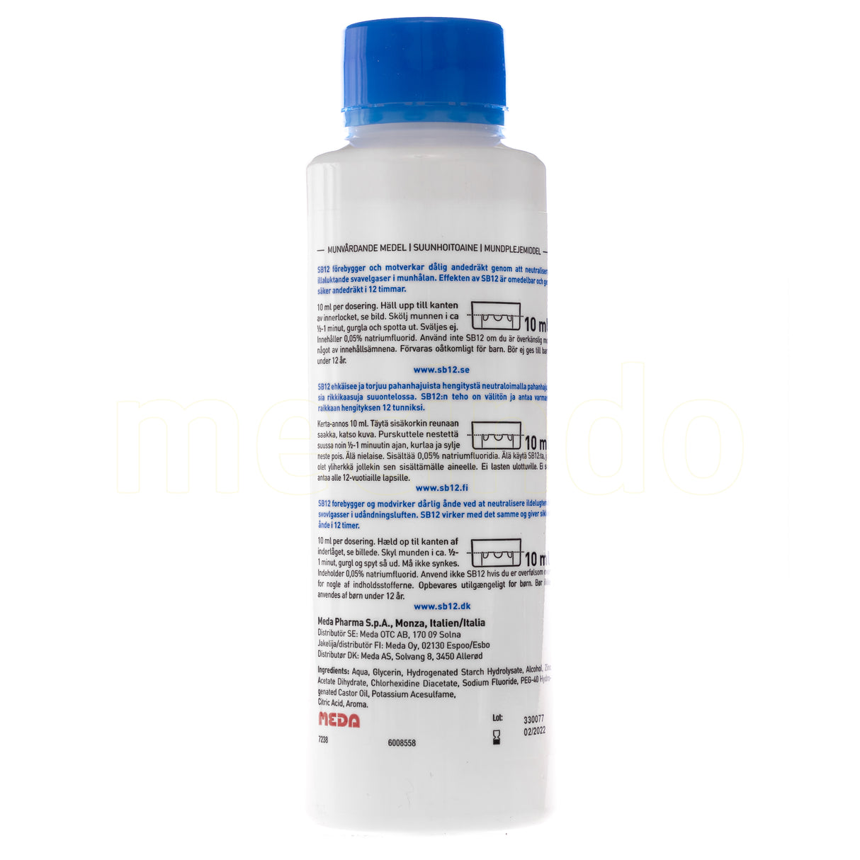 SB12 Original Mundskyl | 500 ml fra SB12 på Mecindo.dk