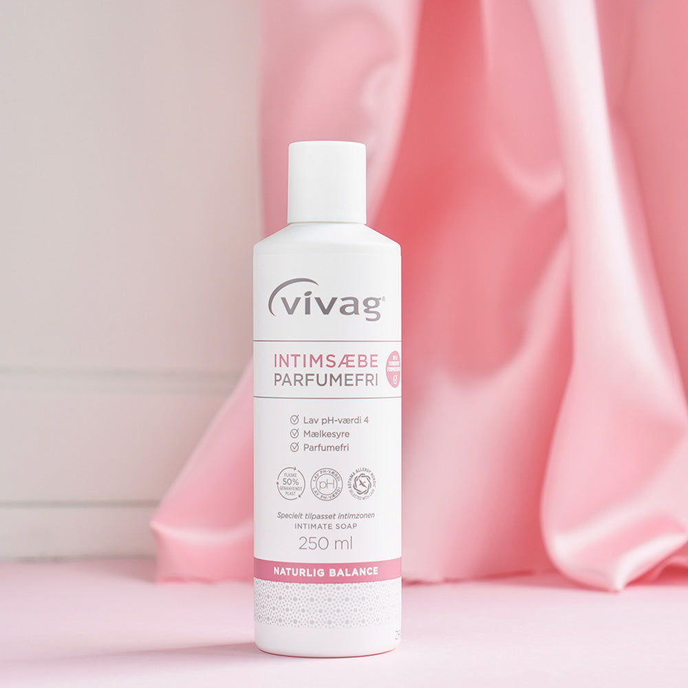 Vivag Intimsaebe Parfumefri | 250 ml fra Vivag på Mecindo.dk