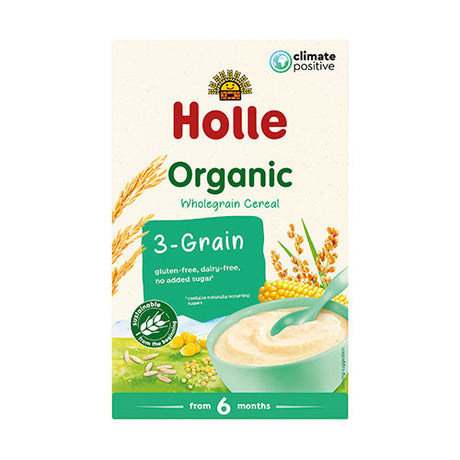 Holle 3-kornsgrød Økologisk | 250 gr fra Holle på Mecindo.dk