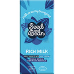 Seed & Bean Mælkechokolade 37% Økologisk | 75 gr