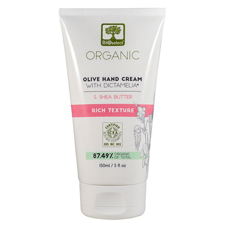BIOselect Oliven Håndcreme Fed Bioeco | 150 ml fra BIOselect på Mecindo.dk