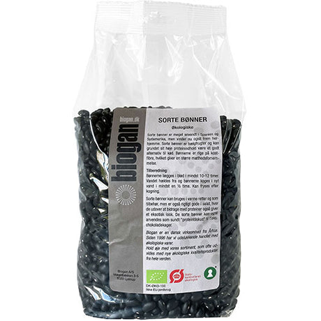 Biogan Økologiske Sorte Bønner | 1 kg fra Biogan på Mecindo.dk