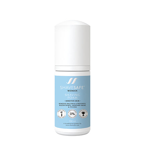 ShaveSafe Barberskum Sensitiv Hud | 100 ml fra ShaveSafe på Mecindo.dk